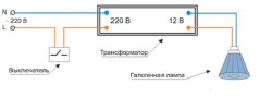 Схема электросети 