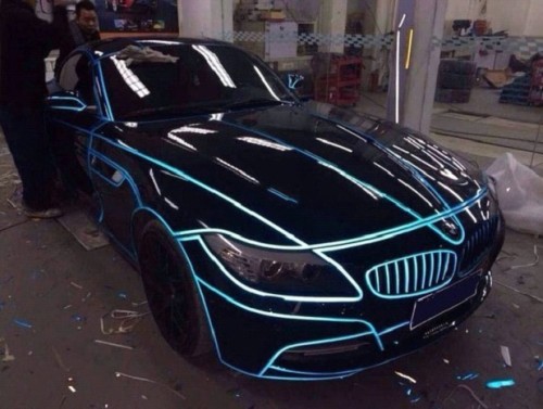 Тюнинованый автомобиль