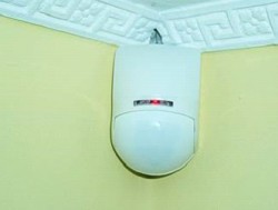 Установленный датчик
