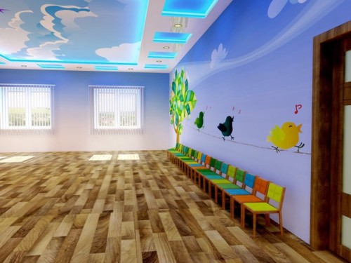 Подсветка комнаты группы
