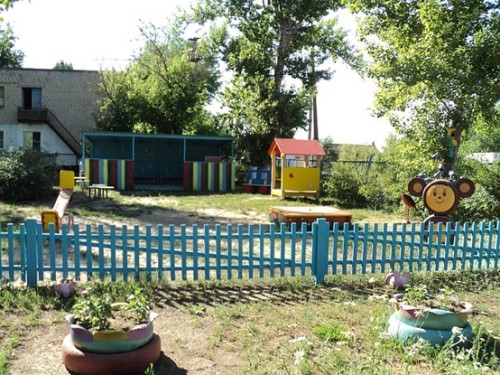 Ествественное освещение на игровой площадке
