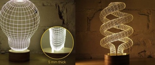 Проект 3d лампы для комнаты