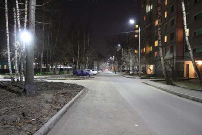 Уличная подсветка дома